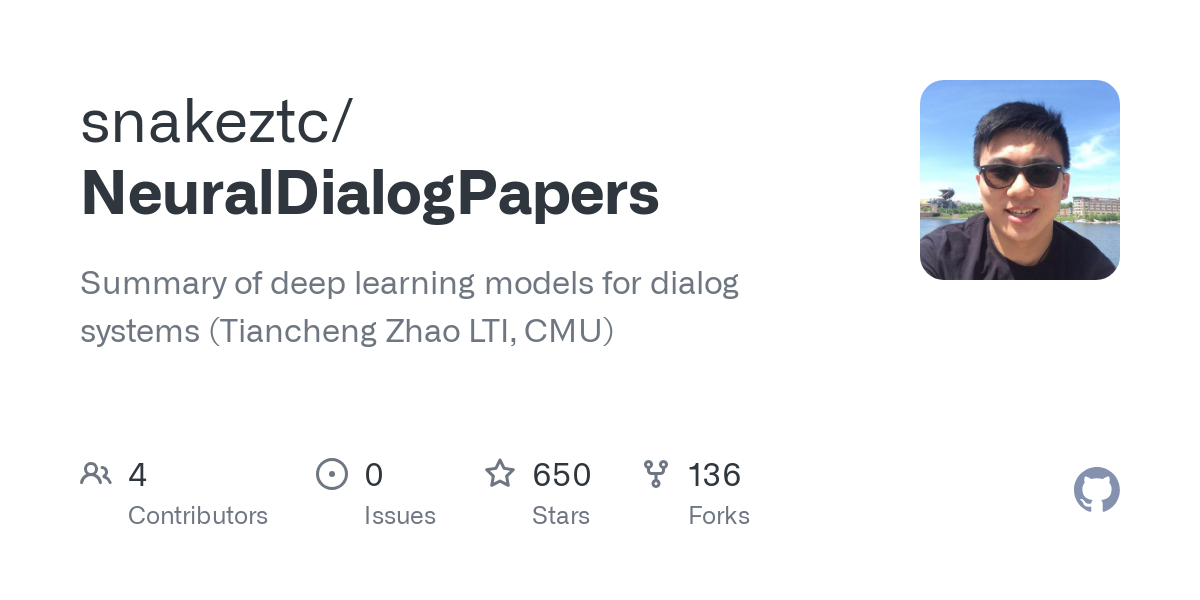 NeuralDialogPapers