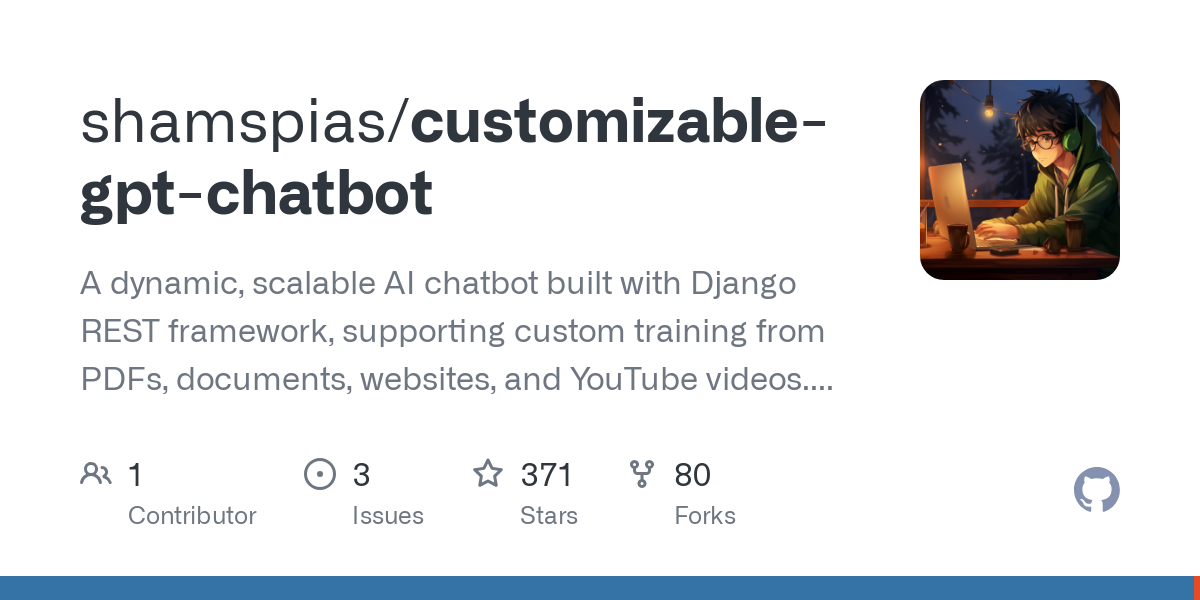 customizable gpt chatbot