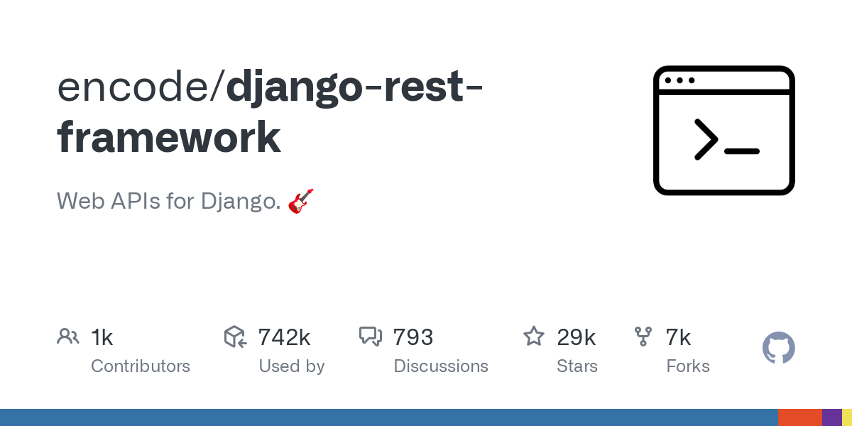 django rest framework