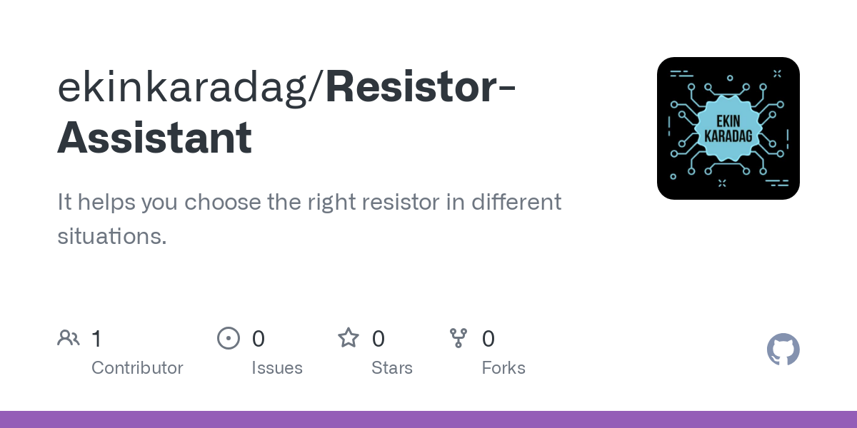 Resistor Assistant