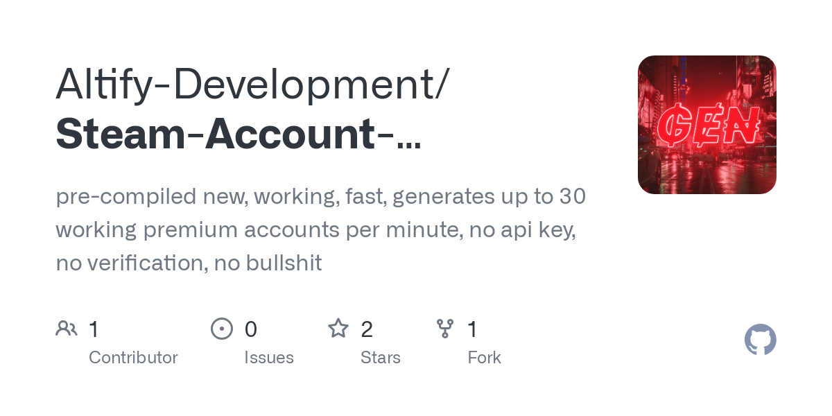 Steam Account Generator Python 2023