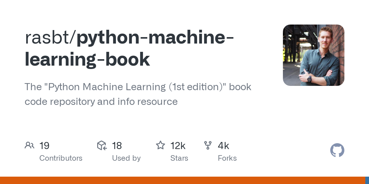 python machine learning book