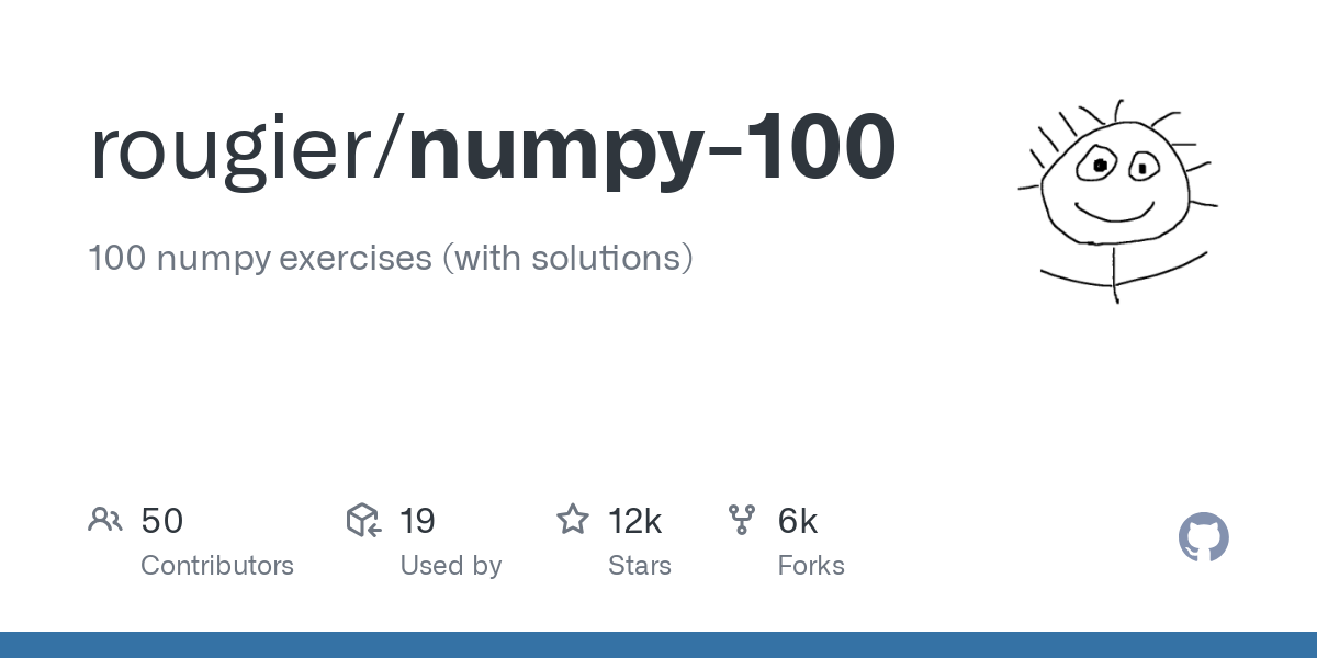 numpy 100