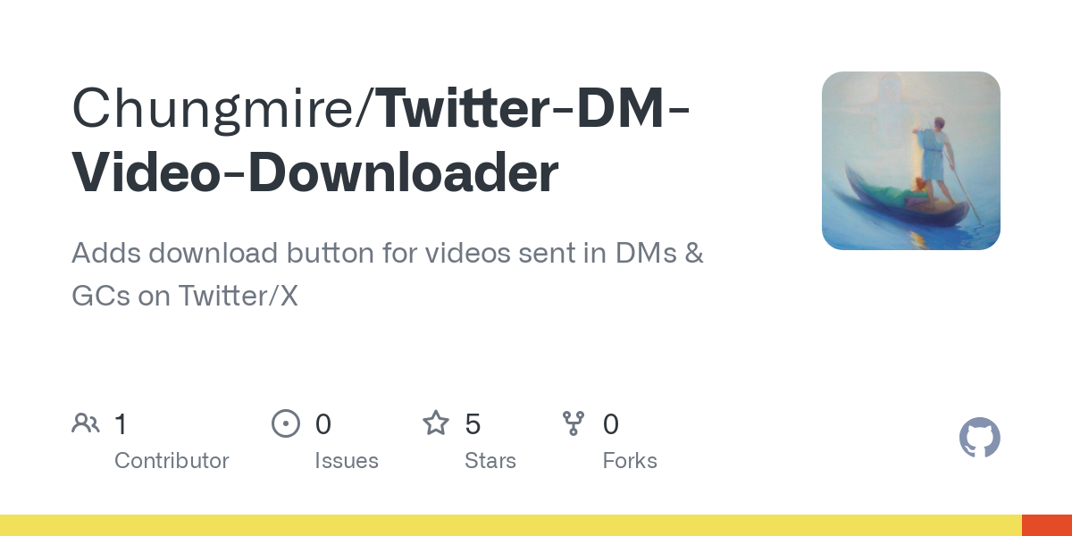 Twitter DM Video Downloader