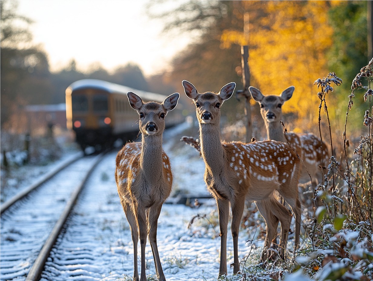 Dieses KI-System hat dazu geführt, dass fast 6.000 Hirsche von der Eisenbahn „entkommen“ sind.