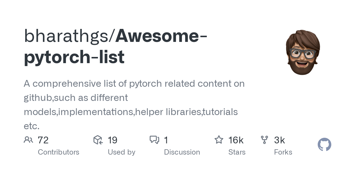 Tolle Pytorch-Liste