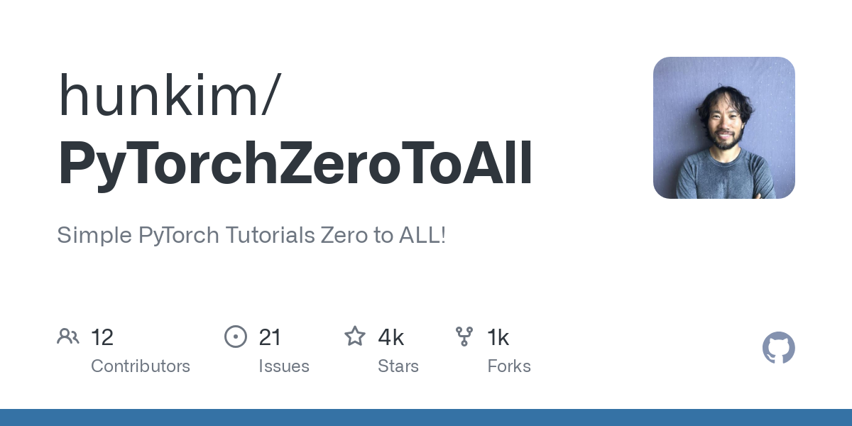 PyTorchZeroToAll