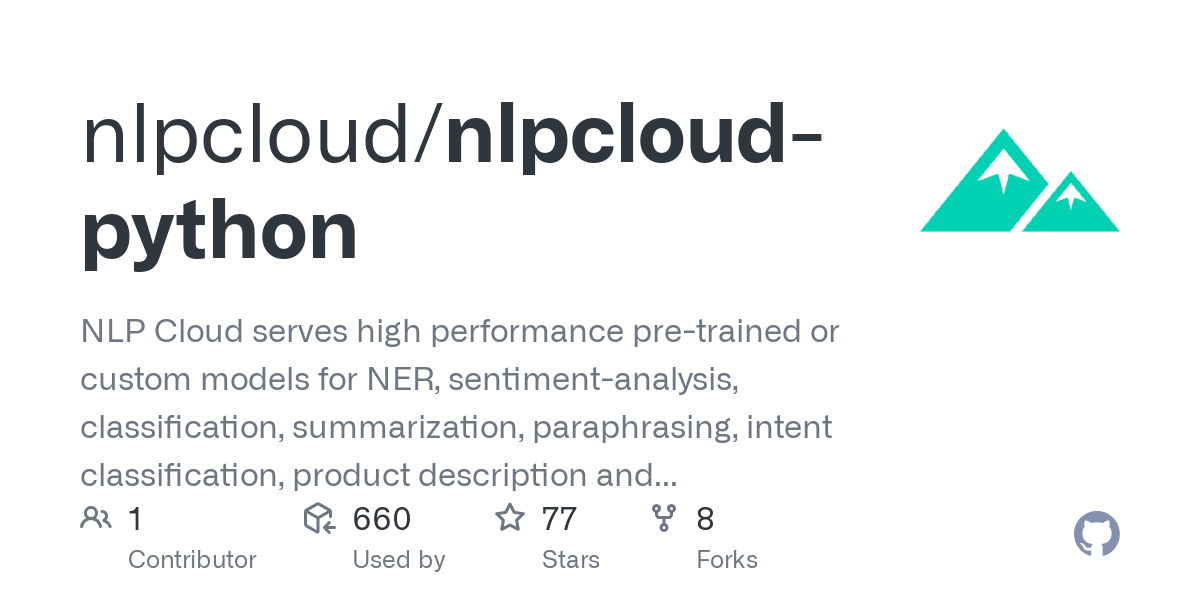 nlpcloud python