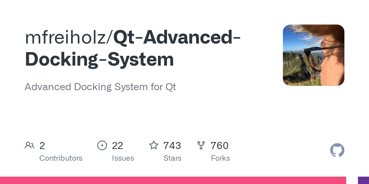 Qt Advanced Docking System