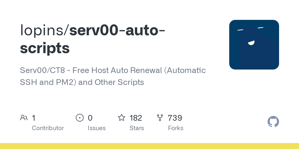 serv00 auto scripts