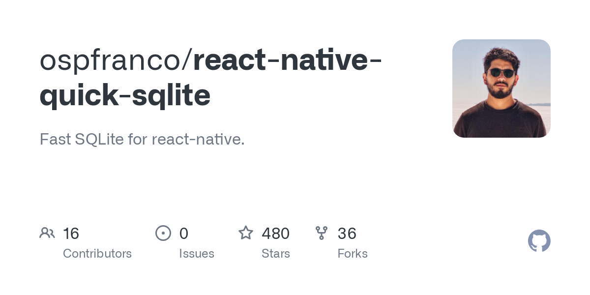 react native quick sqlite