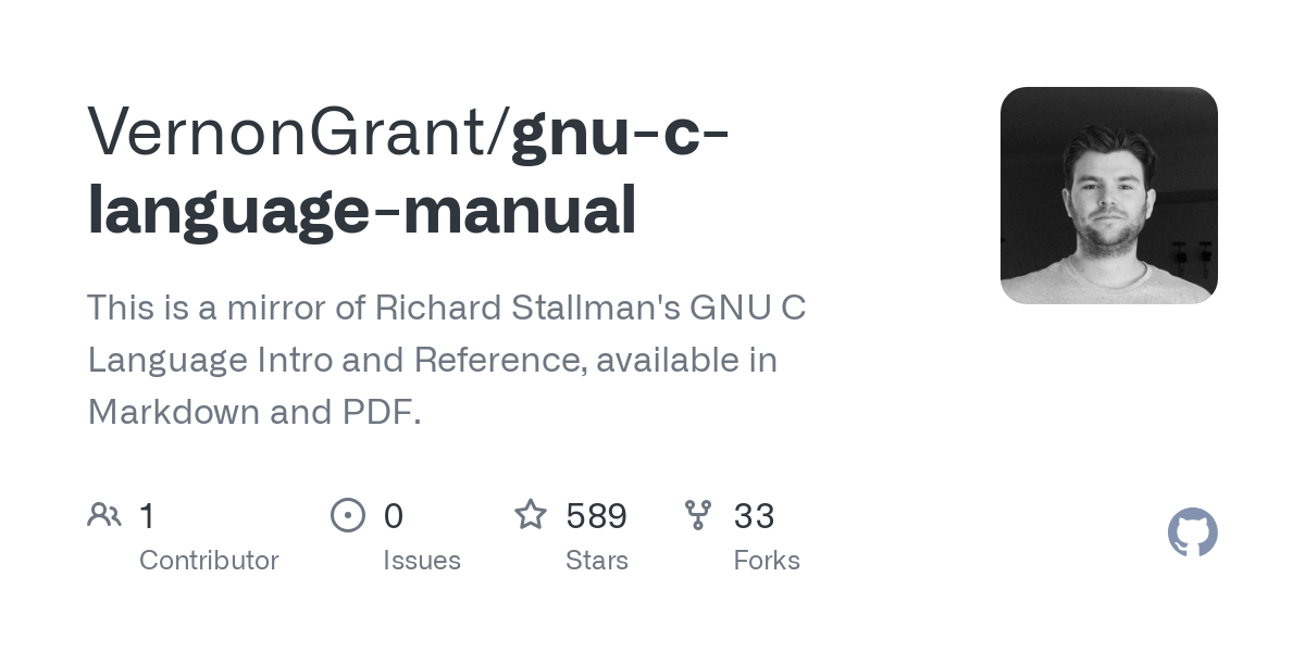 gnu c language manual