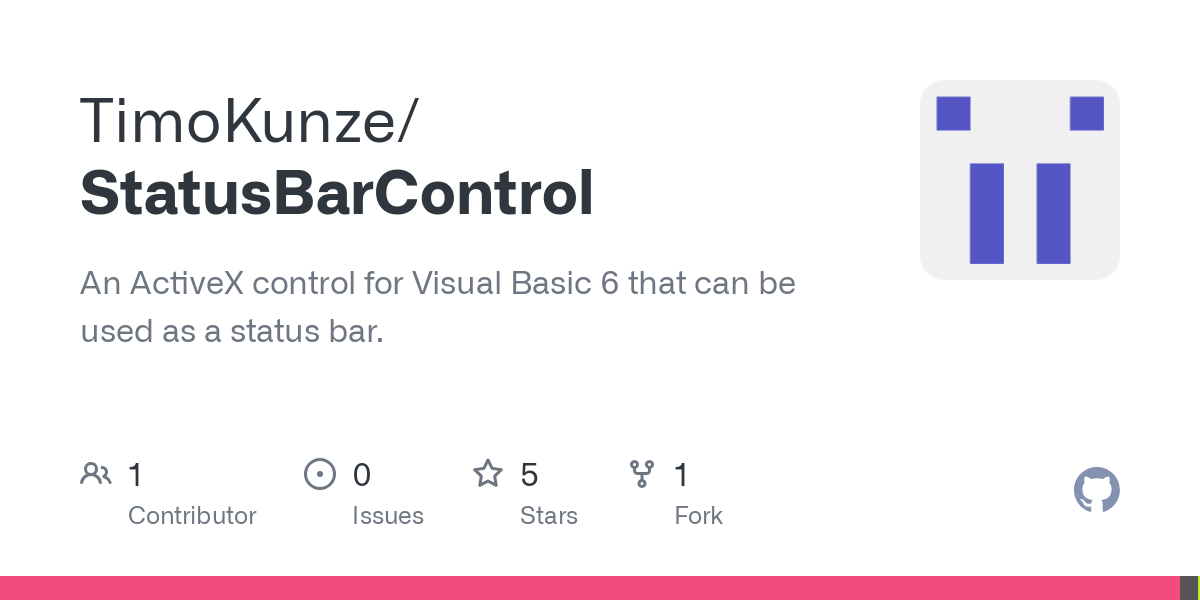 StatusBarControl