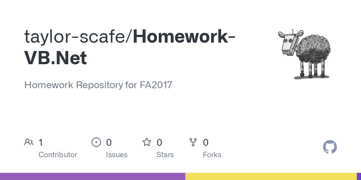 Homework VB.Net