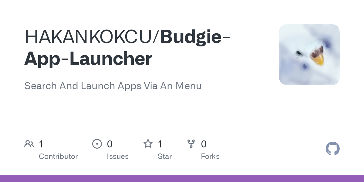 Budgie App Launcher