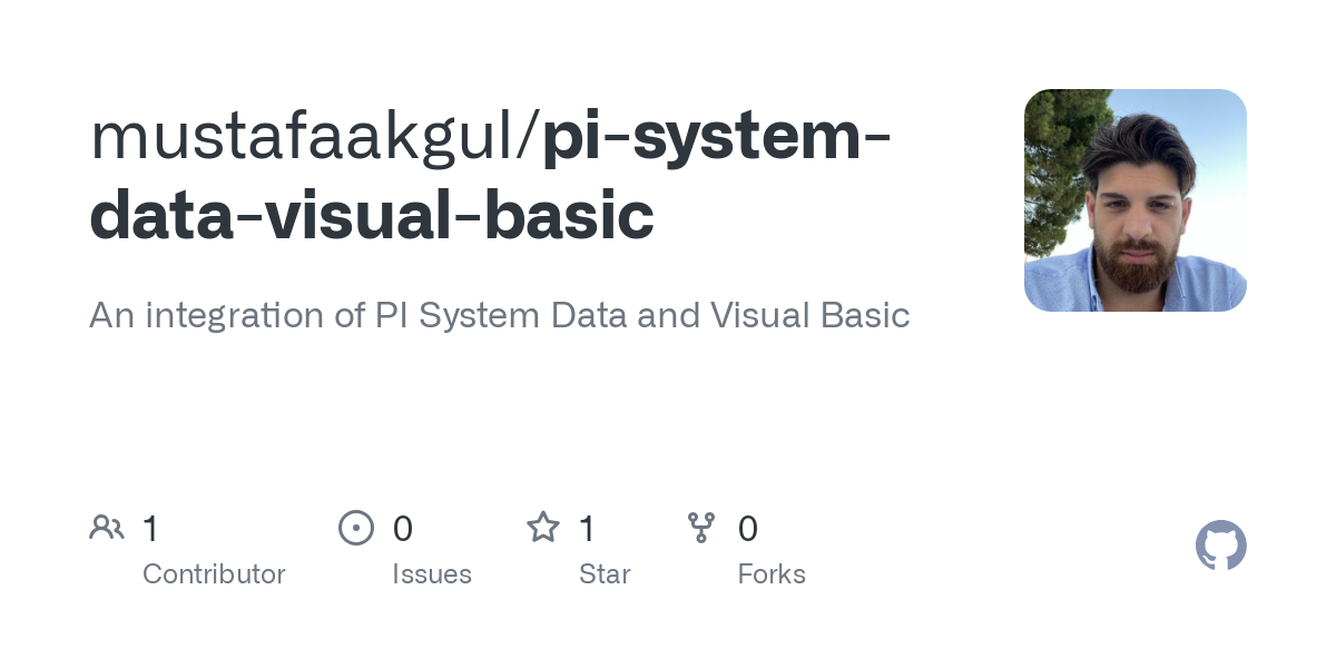 pi system data visual basic