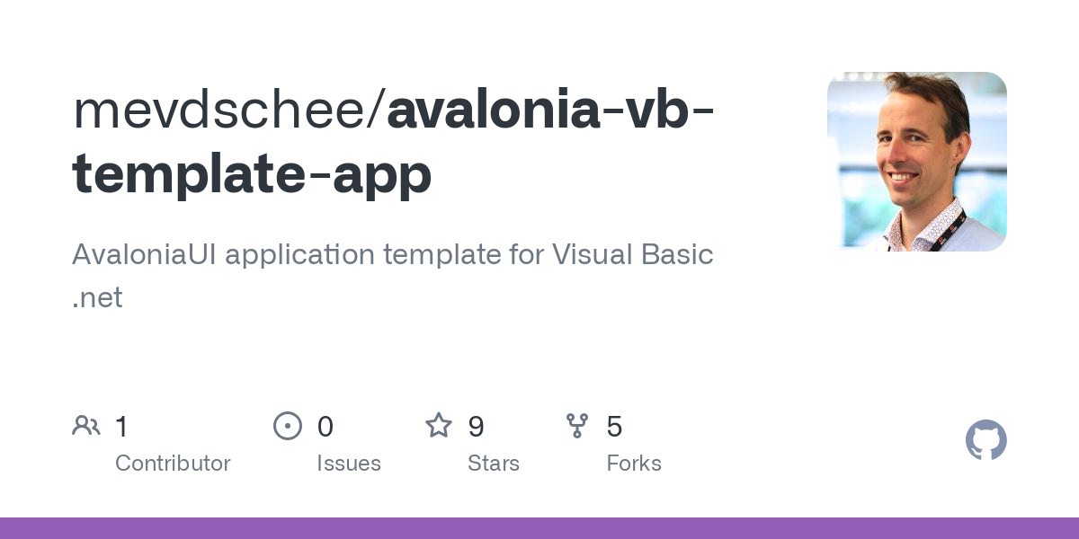 avalonia vb template app