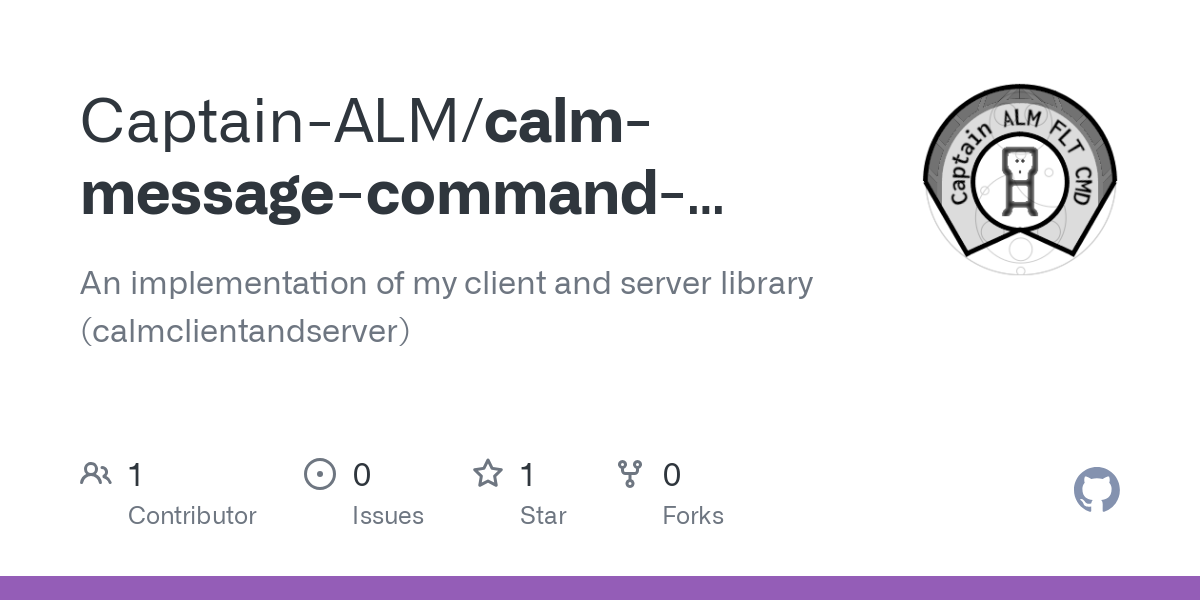 calm message command client server vb.net