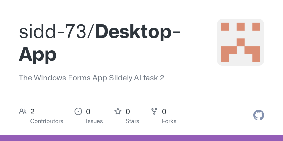 Desktop App