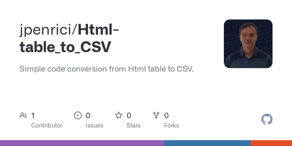 Html table_to_CSV