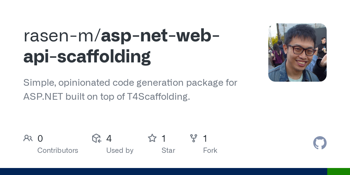 asp net web api scaffolding