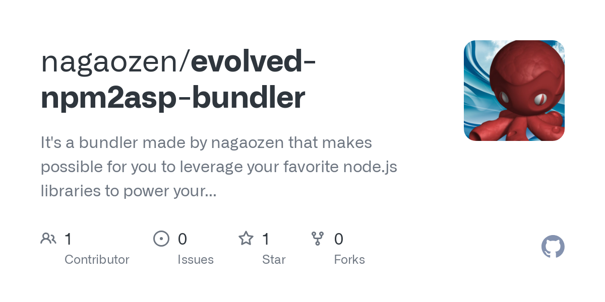 evolved npm2asp bundler