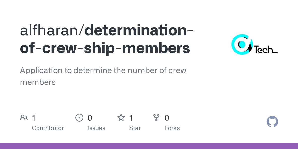 determination of crew ship members