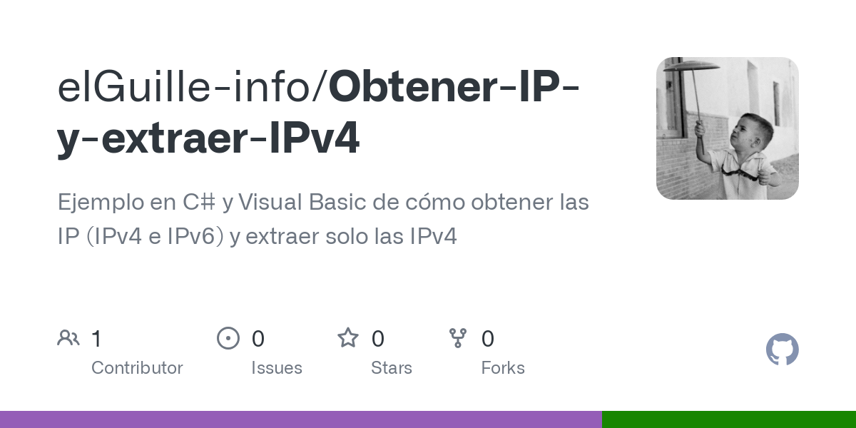 Obtener IP y extraer IPv4