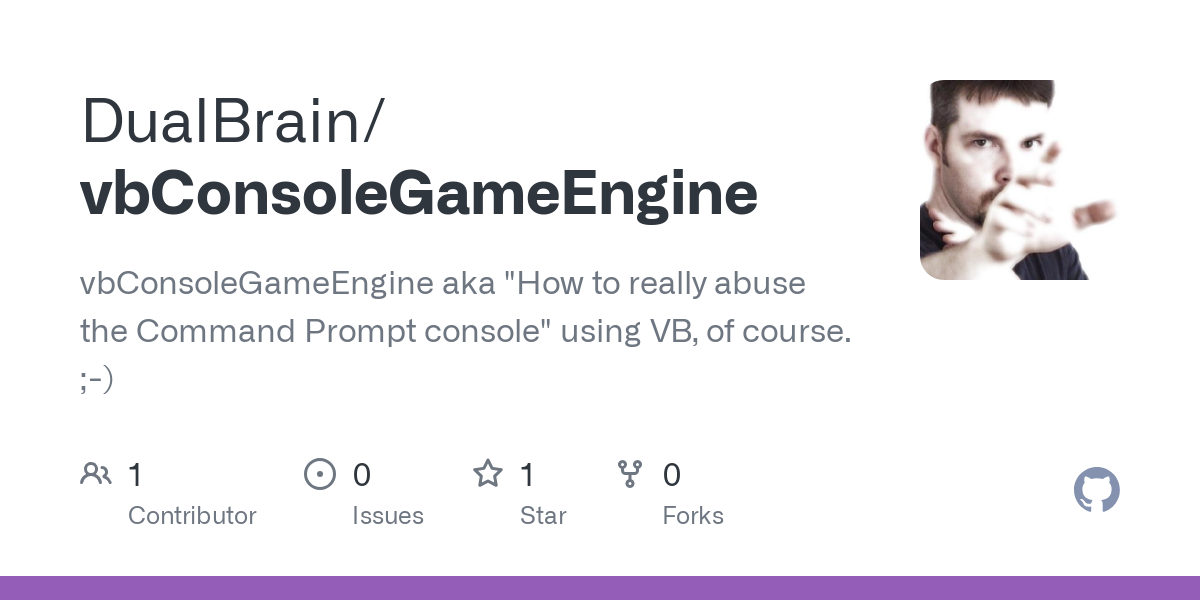 vbConsoleGameEngine