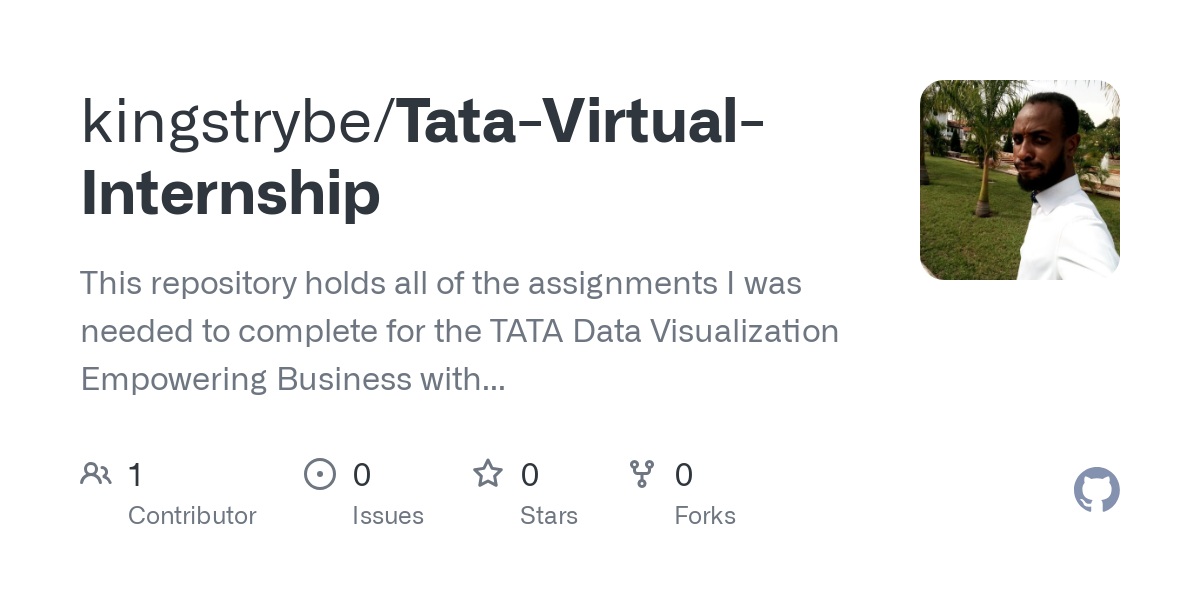 Tata Virtual Internship