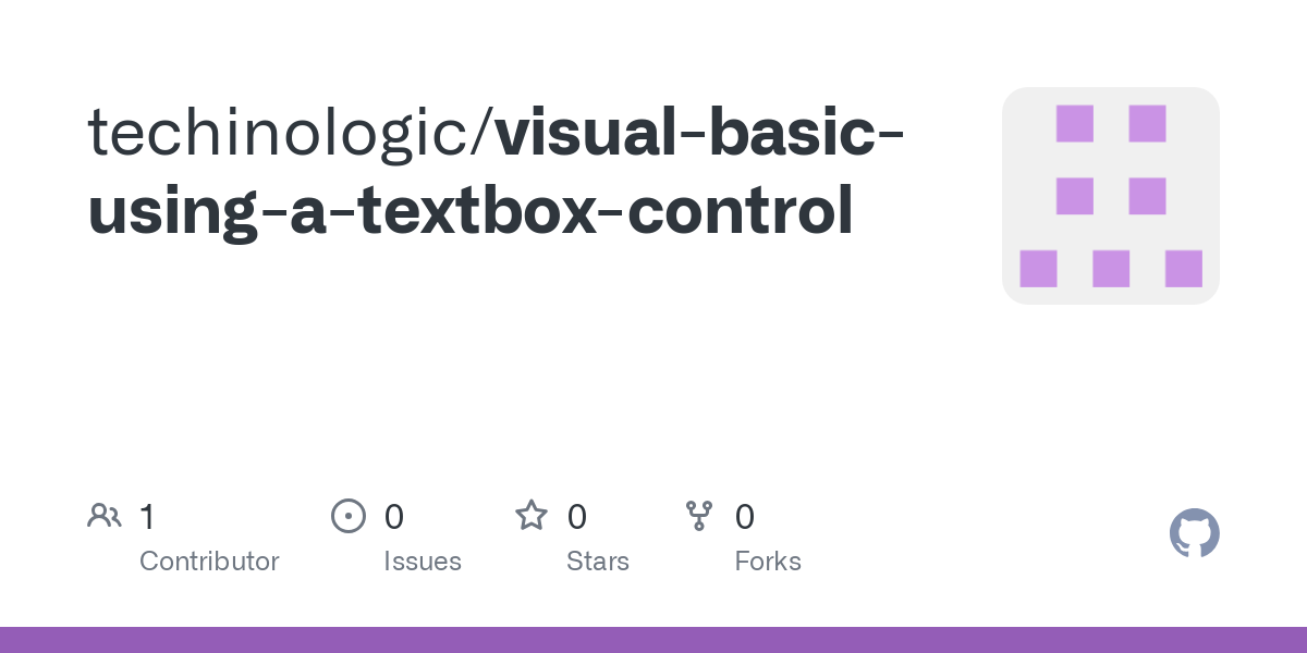 visual basic using a textbox control