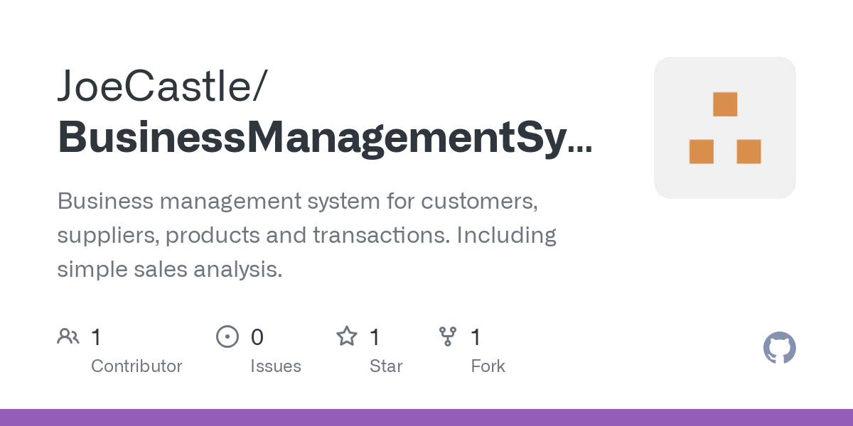 BusinessManagementSystem