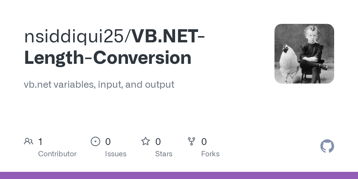 VB.NET Length Conversion