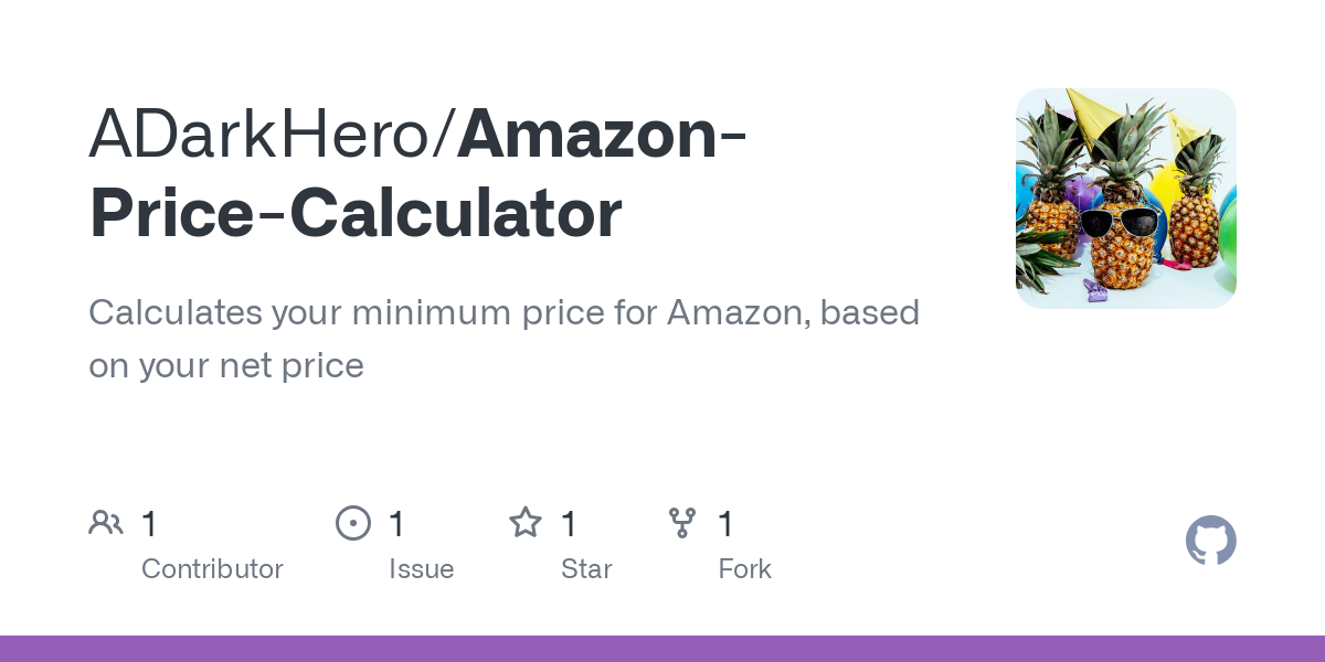 Amazon Price Calculator