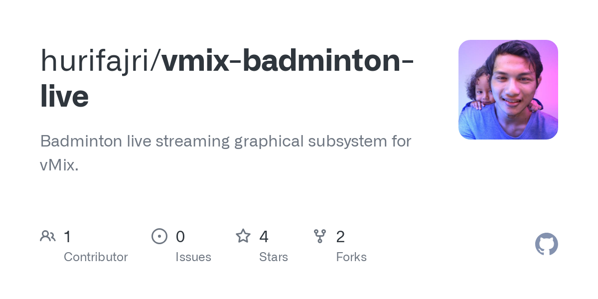 vmix badminton live