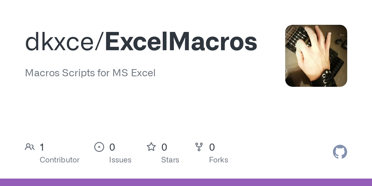 ExcelMacros