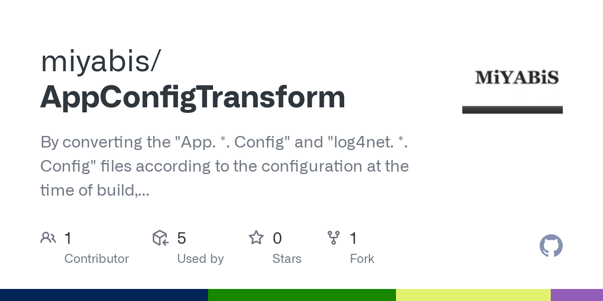 AppConfigTransform