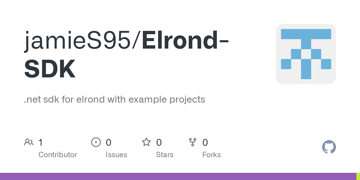 Elrond SDK