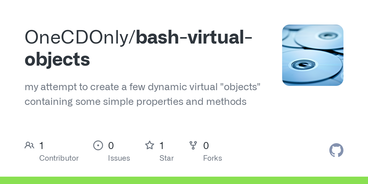 bash virtual objects