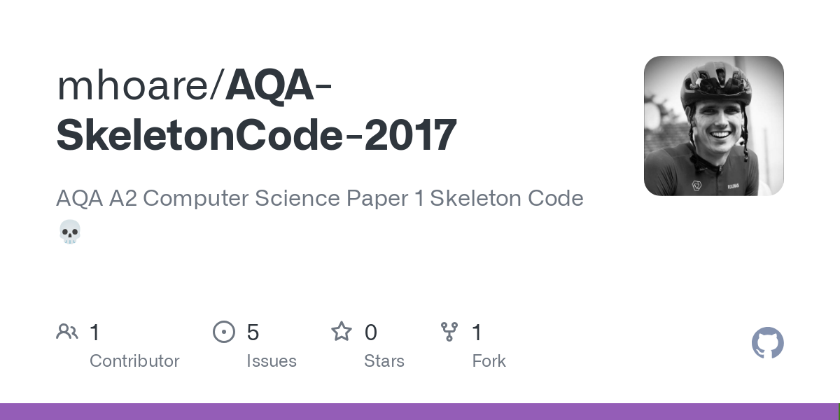 AQA SkeletonCode 2017