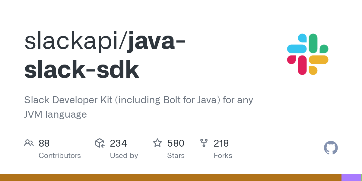 java slack sdk