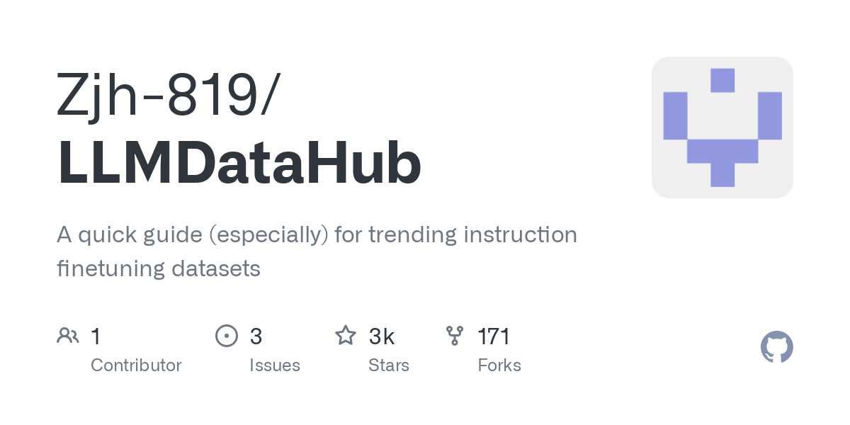 LLMDataHub