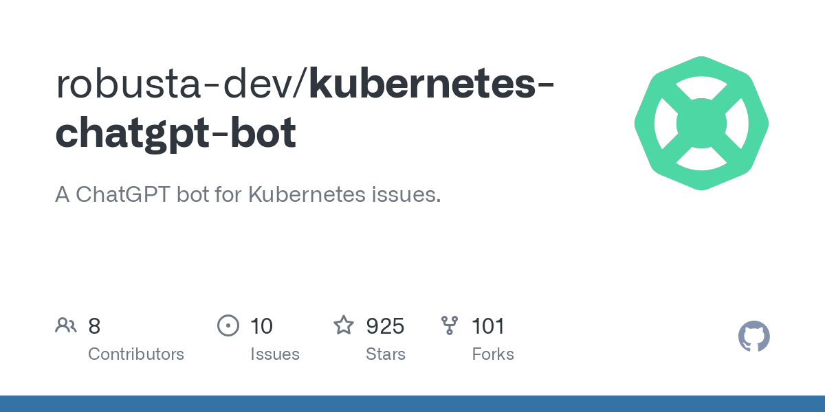 kubernetes chatgpt bot