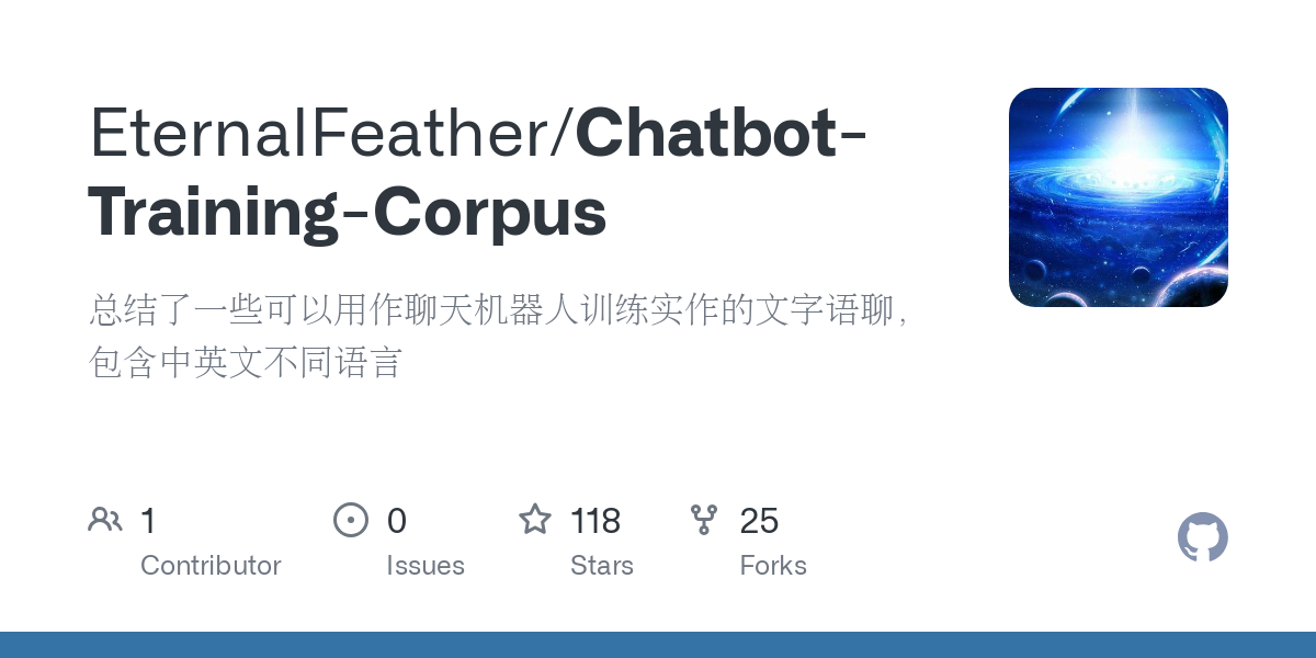 Chatbot Training Corpus