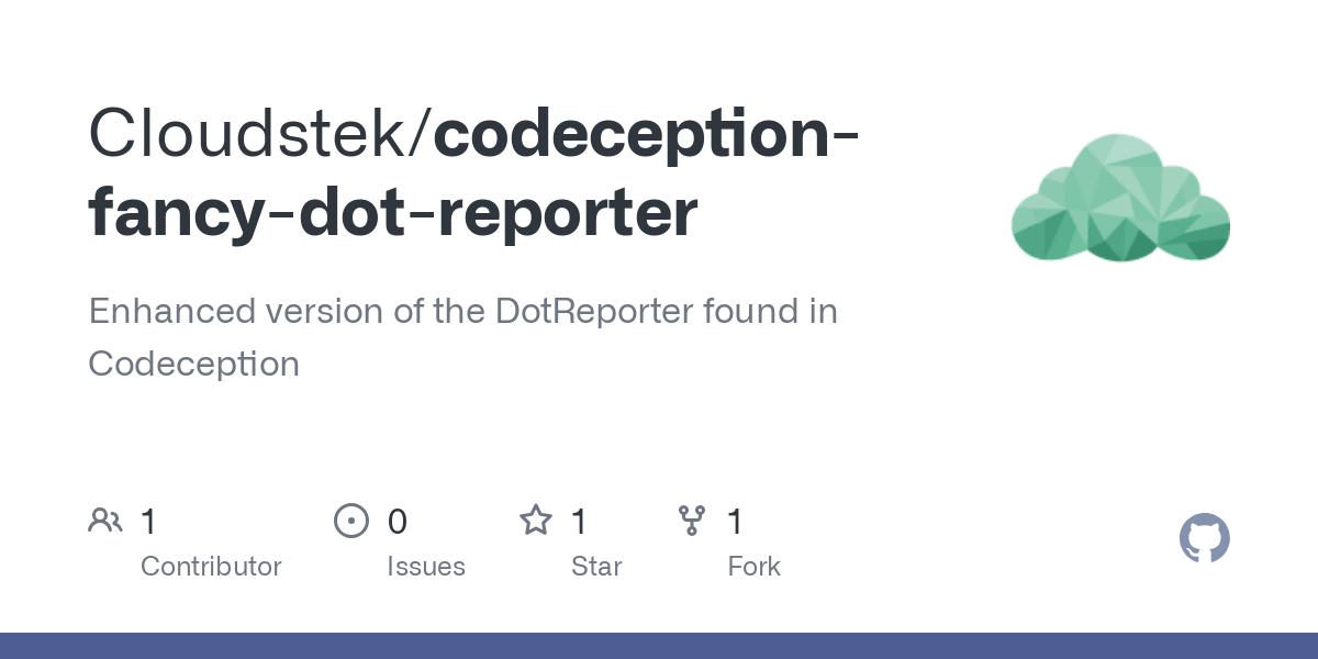 codeception fancy dot reporter