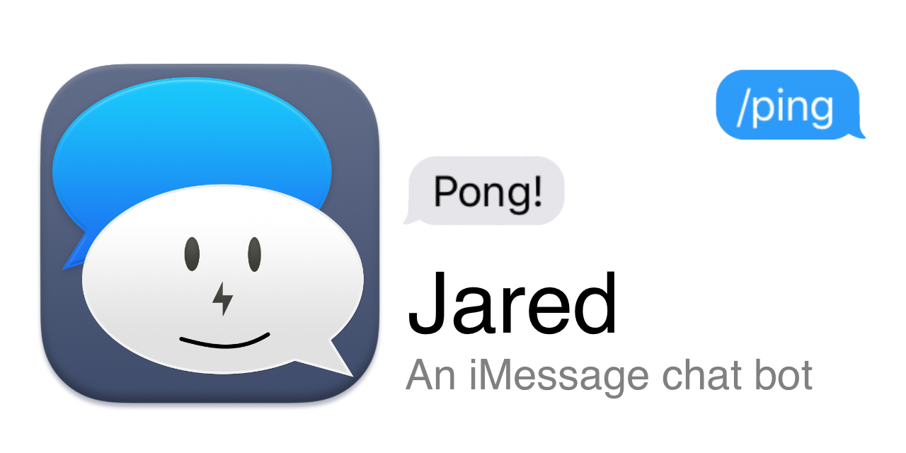 Jared - Bot obrolan iMessage