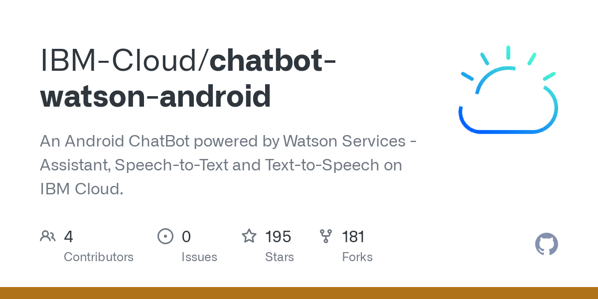 chatbot watson android