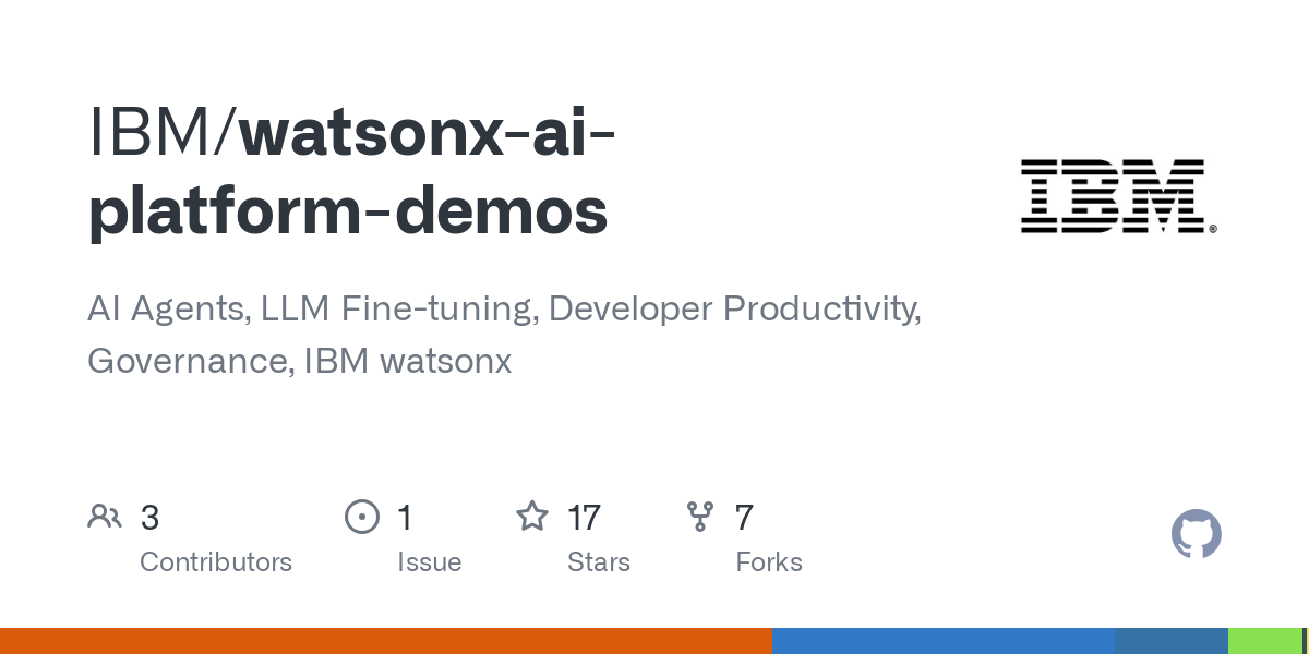 watsonx ai platform demos