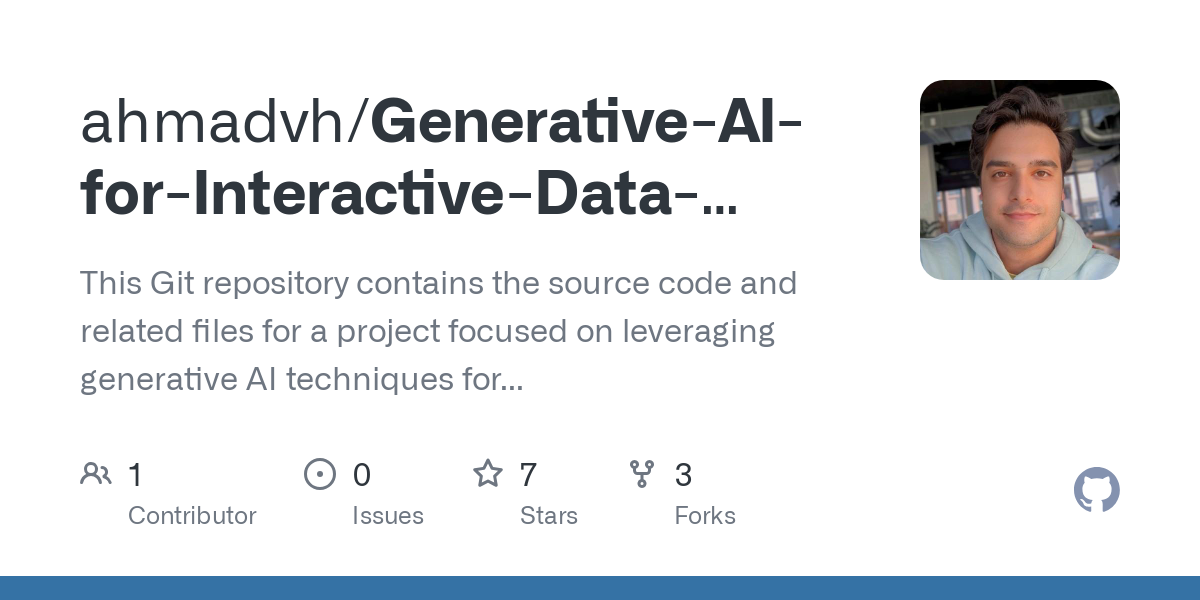 Generative AI for Interactive Data Visualization