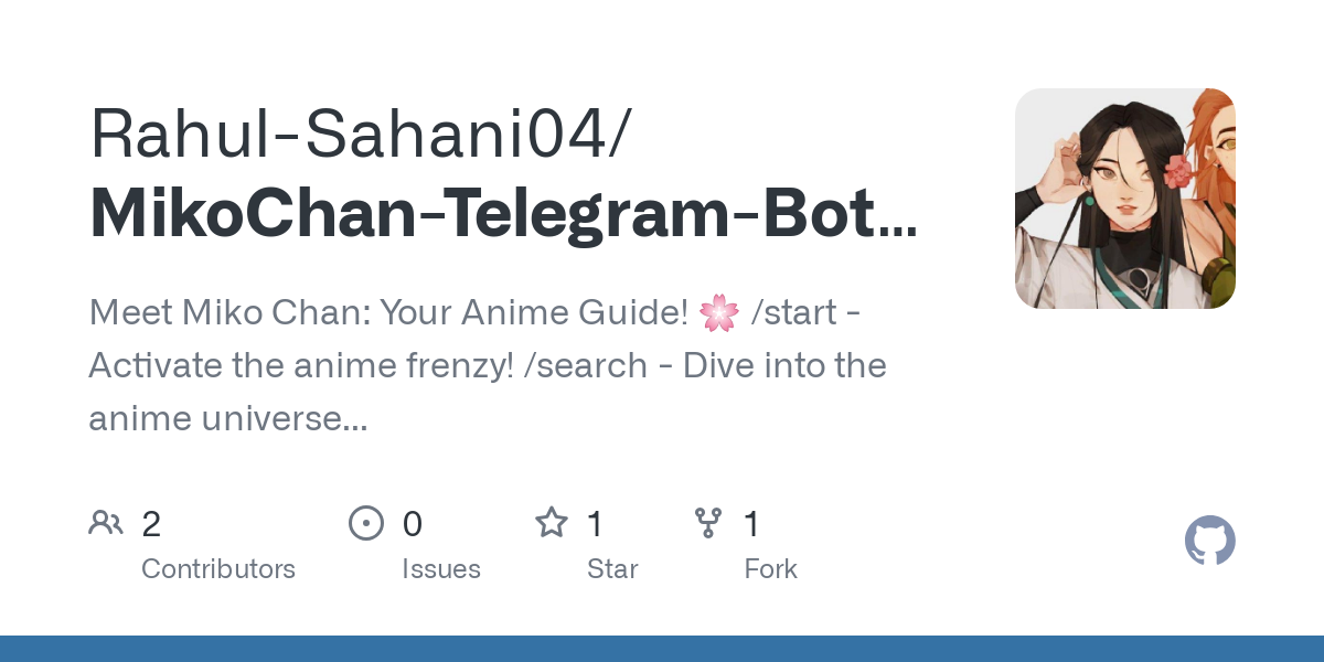 MikoChan Telegram Bot V2